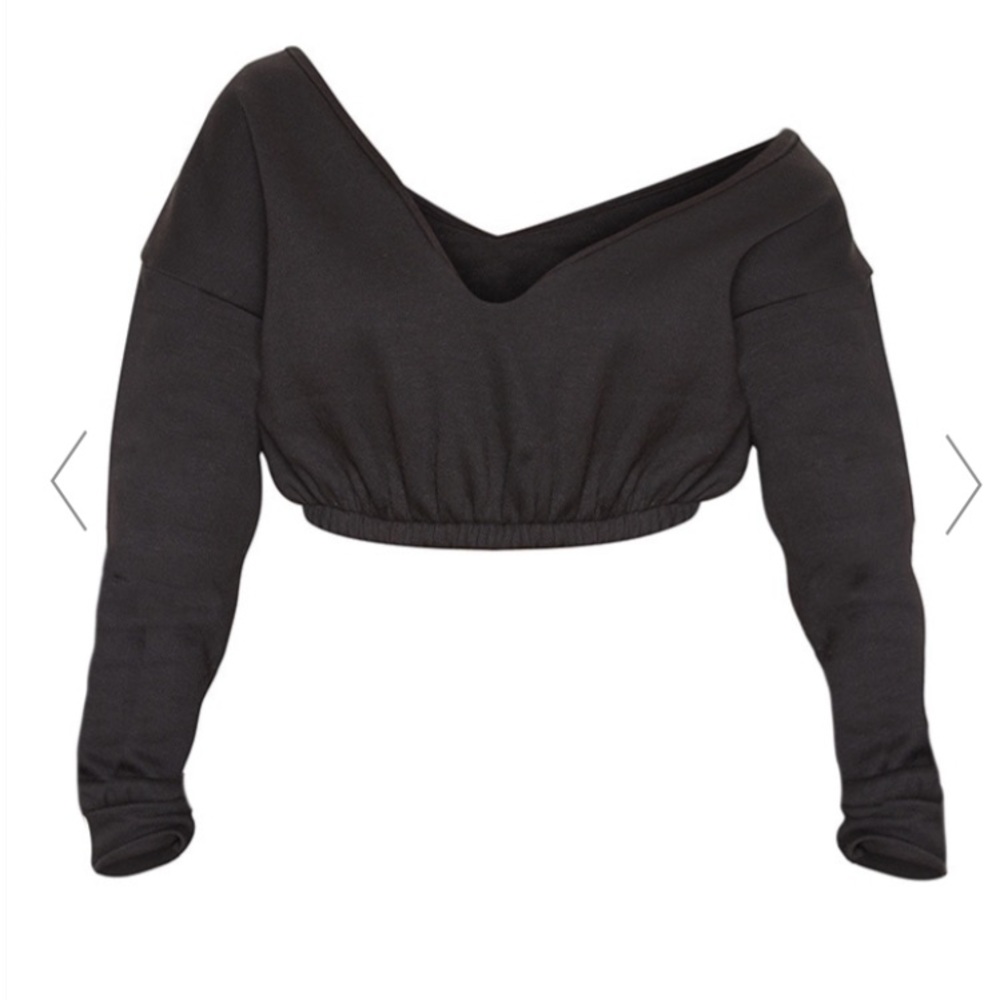 🆕Off The Shoulder Sweatshirt NWOT